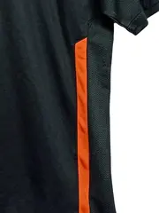 Vorschaubild 5 von Herren Sport Shirt L/40 Schwarz Polyester Kurzarm Logo