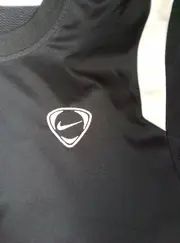 Vorschaubild 2 von Herren Sport Shirt L/40 Schwarz Polyester Kurzarm Logo