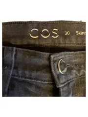 Vorschaubild 4 von Herren Skinny Jeans Schwarz Gr. W30 Mid Rise Ankle Length