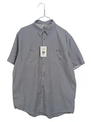 Vorschaubild 1 von Herren Kurzarm Hemd Gr. XL Blau Gestreift Baumwolle Casual