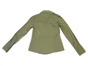 Vorschaubild 2 von Collection Damen Hemdbluse Gr. 34/XS Grün Langarm Business