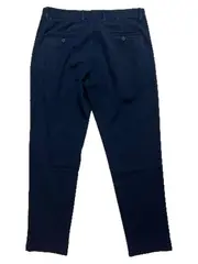 Vorschaubild 2 von Herren Stoffhose Chino Baumwolle Stretch Blau Gr. 52 L28