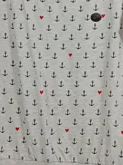 Vorschaubild 3 von Damen T-Shirt Anker Herzen Maritim Gr. S Beige
