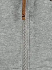 Vorschaubild 3 von Damen Sweatjacke Hoodie Grau Meliert Gr. S Kapuze