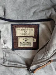 Vorschaubild 4 von Damen Sweatjacke Hoodie Grau Meliert Gr. S Kapuze