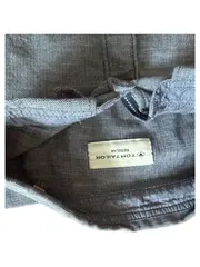 Vorschaubild 8 von Herren Kurzarmhemd Grau XXL Baumwolle Casual