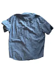 Vorschaubild 2 von Herren Kurzarmhemd Grau XXL Baumwolle Casual