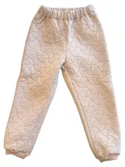 Vorschaubild 2 von Stepphose Kinder Mädchen Gr. 110 Beige Gesteppt Outdoor