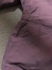 Vorschaubild 4 von Mädchen Leichte Jacke Gr. 86 Lila Schleifen Kapuze
