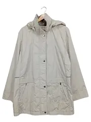 Vorschaubild 1 von Damen Leichte Jacke Kapuze Beige Gr. 48 Frühling Sommer Polyester