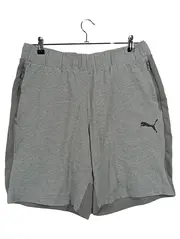 Vorschaubild 1 von Herren Sport Shorts Gr. XL Grau Meliert Reißverschlusstaschen