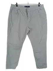 Vorschaubild 1 von Denim Cord Girlfriend Cordhose Damen Gr. 48 Grau Baumwolle