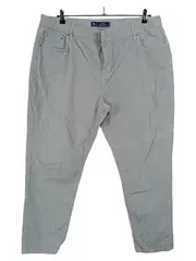Vorschaubild 2 von Denim Cord Girlfriend Cordhose Damen Gr. 48 Grau Baumwolle