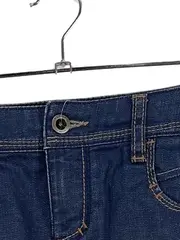 Vorschaubild 3 von Damen Jeansrock Gr. 36 Blau Denim Stretch Midirock