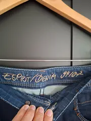 Vorschaubild 6 von Damen Jeansrock Gr. 36 Blau Denim Stretch Midirock