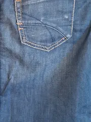 Vorschaubild 4 von Damen Jeansrock Gr. 36 Blau Denim Stretch Midirock