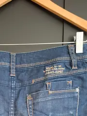 Vorschaubild 5 von Damen Jeansrock Gr. 36 Blau Denim Stretch Midirock