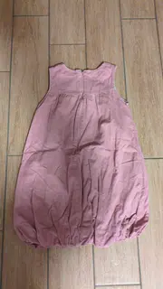 Vorschaubild 5 von Baby Kleid Cord Rosa Gr. 116 mit Teddy Applikation