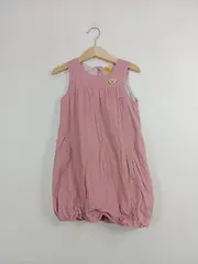 Vorschaubild 2 von Baby Kleid Cord Rosa Gr. 116 mit Teddy Applikation