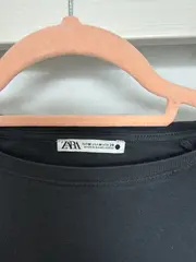 Vorschaubild 4 von Damen T-Shirt Gr. L Grau Basic Baumwolle Ärmellos Top