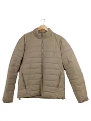 Vorschaubild 1 von Steppjacke Herren L Beige Casual Polyester Gesteppt Reißverschluss