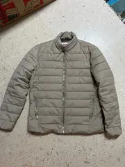 Vorschaubild 4 von Steppjacke Herren L Beige Casual Polyester Gesteppt Reißverschluss
