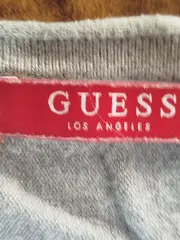 Vorschaubild 4 von Damen Pullover Langarm Grau Logo Strass Gr. S 36