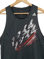 Vorschaubild 2 von Damen Sport Tank Top Adizero Heat.RDY Laufshirt Gr. S Grau