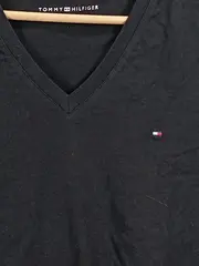 Vorschaubild 5 von Herren T-Shirt Basic Kurzarm Logo Uni Schwarz Gr. XXL