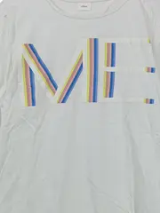 Vorschaubild 3 von Langarmshirt Mädchen Gr. 164/XL weiß ME Print Baumwolle