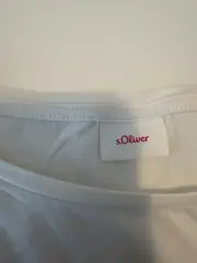 Vorschaubild 4 von Langarmshirt Mädchen Gr. 164/XL weiß ME Print Baumwolle