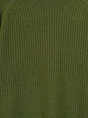 Vorschaubild 2 von Herren Strickpullover Gr. 56 Oliv Merinowolle Rippstrick