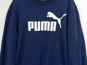 Vorschaubild 2 von Herren Sweatshirt Logo Print Freizeit Blau Gr. XL 56