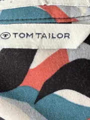 Vorschaubild 5 von Damen Bluse Gr. 36 Mehrfarbig Abstrakt Viskose Langarm