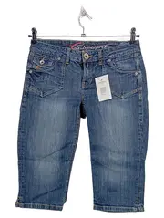 Vorschaubild 1 von dc by Damen Jeans Capri Hose W29 Blau Regular Fit