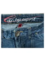 Vorschaubild 2 von dc by Damen Jeans Capri Hose W29 Blau Regular Fit