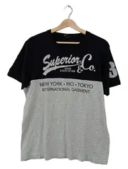 Vorschaubild 1 von Superior & Co. T-Shirt Herren Gr. L Schwarz Grau Urban Print