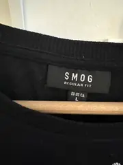 Vorschaubild 2 von Superior & Co. T-Shirt Herren Gr. L Schwarz Grau Urban Print