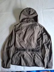 Vorschaubild 2 von Damen Jacke Outdoorjacke Gr. 38 M Grau Kapuze Übergang Praktisch