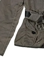 Vorschaubild 4 von Damen Jacke Outdoorjacke Gr. 38 M Grau Kapuze Übergang Praktisch