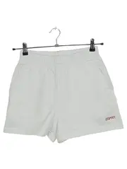 Vorschaubild 1 von Damen Sport Shorts Gr. S weiß Baumwolle Gummibund Logo