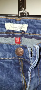 Vorschaubild 3 von Damen Jeans Regular Fit W28 L33 Blau Denim Hose
