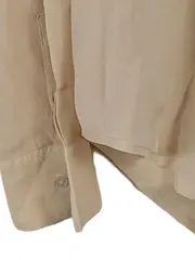 Vorschaubild 7 von Woman Hemdbluse Damen Gr. M/38 Beige Langarm Viskose Casual