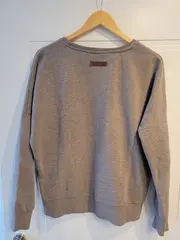 Vorschaubild 2 von Damen Sweatshirt Pullover Gr. L grau meliert Casual