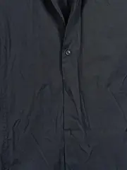 Vorschaubild 3 von Herren Business Hemd Schwarz Superslim Fit Gr. M Langarm