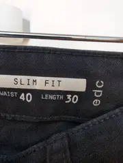 Vorschaubild 3 von Damen Jeans Slim Fit Schwarz Gr. 36 W28 L26