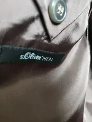 Vorschaubild 5 von Herren Sakko Gr. 48 Beige Meliert Business Klassisch