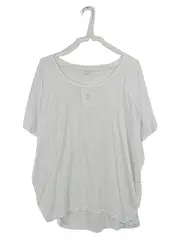 Vorschaubild 1 von Damen T-Shirt Gr. 36/S Weiß Basic Rückendetail