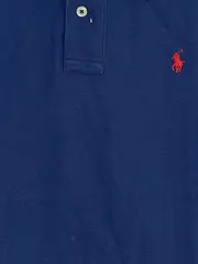 Vorschaubild 4 von Kinder Poloshirt Blau Slim Fit Gr. L/164