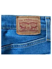 Vorschaubild 4 von Levi's High Waisted Mom Jeans Damen W26 Blau Skinny Fit Stretch